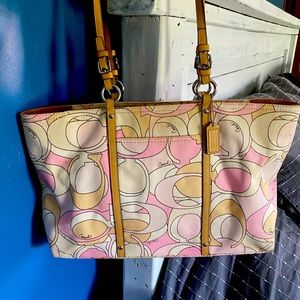 Authentic coach purse